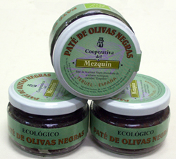 TAPENADE D' OLIVES NOIRES BIO 120 Gr